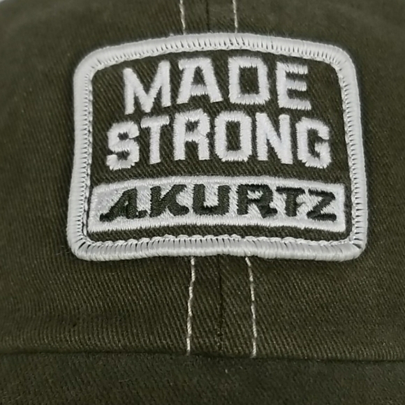 A. KURTZ "Made Strong" Trucker Baseball Cap OSFA - Picture 3 of 14
